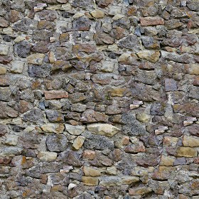 Textures   -   ARCHITECTURE   -   STONES WALLS   -  Stone walls - Old wall stone texture seamless 08459