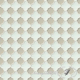 Textures   -   ARCHITECTURE   -   TILES INTERIOR   -   Ornate tiles   -   Geometric patterns  - Porcelain geometric patterns tile texture seamless 18929 (seamless)