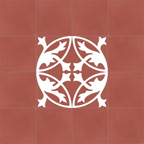 Textures   -   ARCHITECTURE   -   TILES INTERIOR   -   Cement - Encaustic   -   Encaustic  - Traditional encaustic cement ornate tile texture seamless 13505 (seamless)