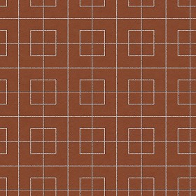 Textures   -   ARCHITECTURE   -   PAVING OUTDOOR   -   Terracotta   -   Blocks regular  - Cotto paving outdoor regular blocks texture seamless 06709 (seamless)