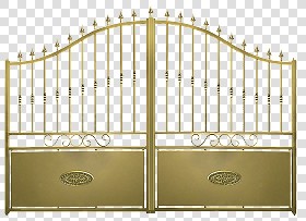 Textures   -   ARCHITECTURE   -   BUILDINGS   -  Gates - Cut out gold entrance gate texture 18637