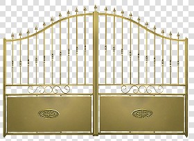 Textures   -   ARCHITECTURE   -   BUILDINGS   -   Gates  - Cut out gold entrance gate texture 18637