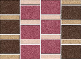 Textures   -   ARCHITECTURE   -   TILES INTERIOR   -   Mosaico   -  Mixed format - Mosaico mixed size tiles texture seamless 15605