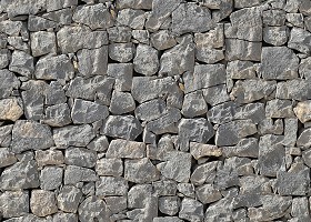 Textures   -   ARCHITECTURE   -   STONES WALLS   -  Stone walls - Old wall stone texture seamless 08460