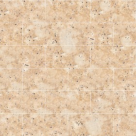 Textures   -   ARCHITECTURE   -   TILES INTERIOR   -   Marble tiles   -  Travertine - Roman travertine floor tile texture seamless 14731