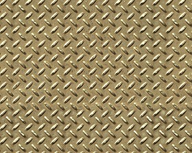 Textures   -   MATERIALS   -   METALS   -   Plates  - Brass metal plate texture seamless 10645 (seamless)