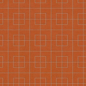 Textures   -   ARCHITECTURE   -   PAVING OUTDOOR   -   Terracotta   -   Blocks regular  - Cotto paving outdoor regular blocks texture seamless 06710 (seamless)