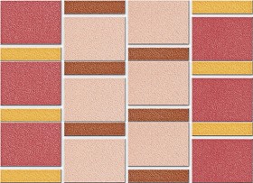 Textures   -   ARCHITECTURE   -   TILES INTERIOR   -   Mosaico   -  Mixed format - Mosaico mixed size tiles texture seamless 15606