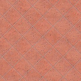 Textures   -   ARCHITECTURE   -   TILES INTERIOR   -   Terracotta tiles  - Terracotta tile texture seamless 16081 (seamless)