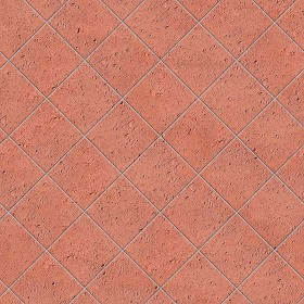 Textures   -   ARCHITECTURE   -   TILES INTERIOR   -  Terracotta tiles - Terracotta tile texture seamless 16081