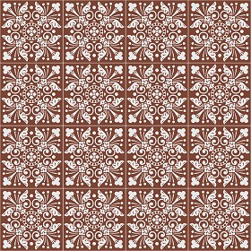 Textures   -   ARCHITECTURE   -   TILES INTERIOR   -   Cement - Encaustic   -  Victorian - Victorian cement floor tile texture seamless 13726