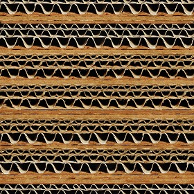 Textures   -   MATERIALS   -   CARDBOARD  - Corrugated stacked cardboard texture seamless 09549 (seamless)