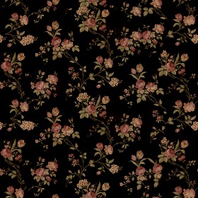 Textures   -   MATERIALS   -   WALLPAPER   -  Floral - Floral wallpaper texture seamless 11054