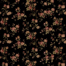 Textures   -   MATERIALS   -   WALLPAPER   -   Floral  - Floral wallpaper texture seamless 11054 (seamless)