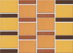 Textures   -   ARCHITECTURE   -   TILES INTERIOR   -   Mosaico   -  Mixed format - Mosaico mixed size tiles texture seamless 15607