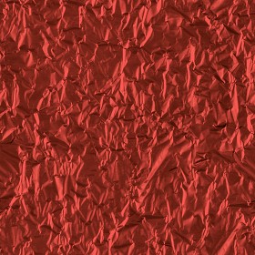 Textures   -   MATERIALS   -  PAPER - Red crumpled aluminium foil paper texture seamless 10895