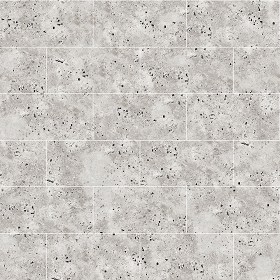 Textures   -   ARCHITECTURE   -   TILES INTERIOR   -   Marble tiles   -   Travertine  - Roman travertine floor tile texture seamless 14733 (seamless)
