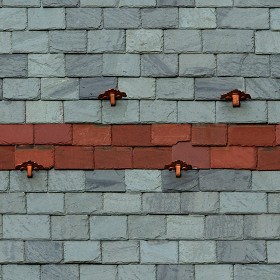 Textures   -   ARCHITECTURE   -   ROOFINGS   -   Slate roofs  - Slate roofing texture seamless 03968 (seamless)