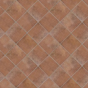 Textures   -   ARCHITECTURE   -   TILES INTERIOR   -  Terracotta tiles - Terracotta tile texture seamless 16082