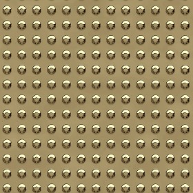 Textures   -   MATERIALS   -   METALS   -   Plates  - Dotted brass metal plate texture seamless 10647 (seamless)