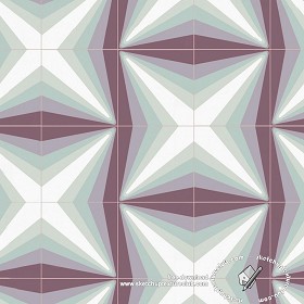 Textures   -   ARCHITECTURE   -   TILES INTERIOR   -   Ornate tiles   -  Geometric patterns - Geometric patterns tile texture seamless 18933
