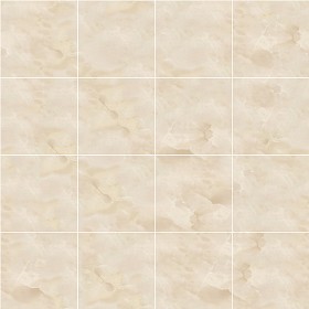 Textures   -   ARCHITECTURE   -   TILES INTERIOR   -   Marble tiles   -  White - Onyx white marble floor tile texture seamless 14876