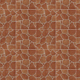 Textures   -   ARCHITECTURE   -   PAVING OUTDOOR   -   Terracotta   -   Blocks mixed  - Paving cotto mixed size texture seamless 16108 (seamless)