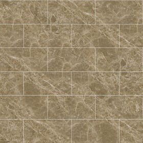 Textures   -   ARCHITECTURE   -   TILES INTERIOR   -   Marble tiles   -   Cream  - Emperador light marble tile texture seamless 14325 (seamless)