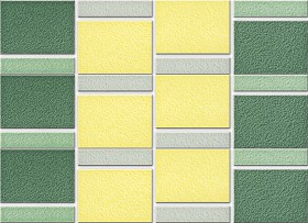 Textures   -   ARCHITECTURE   -   TILES INTERIOR   -   Mosaico   -  Mixed format - Mosaico mixed size tiles texture seamless 15609