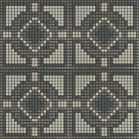 Textures   -   ARCHITECTURE   -   TILES INTERIOR   -   Mosaico   -   Classic format   -  Patterned - Mosaico patterned tiles texture seamless 15101