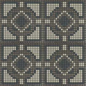 Textures   -   ARCHITECTURE   -   TILES INTERIOR   -   Mosaico   -   Classic format   -   Patterned  - Mosaico patterned tiles texture seamless 15101 (seamless)