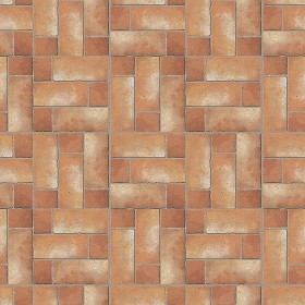 Textures   -   ARCHITECTURE   -   PAVING OUTDOOR   -   Terracotta   -  Blocks mixed - Paving cotto mixed size texture seamless 16878