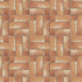 Textures   -   ARCHITECTURE   -   PAVING OUTDOOR   -   Terracotta   -   Blocks mixed  - Paving cotto mixed size texture seamless 16878 (seamless)