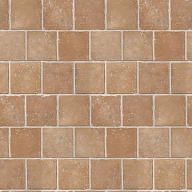 Textures   -   ARCHITECTURE   -   PAVING OUTDOOR   -   Terracotta   -   Blocks regular  - Cotto paving outdoor regular blocks texture seamless 06714 (seamless)