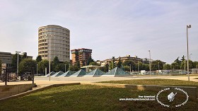 Textures   -   BACKGROUNDS &amp; LANDSCAPES   -   CITY &amp; TOWNS  - Italy city landscape 18085