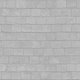 Textures   -   ARCHITECTURE   -   ROOFINGS   -   Slate roofs  - Slate roofing texture seamless 03971 - Bump