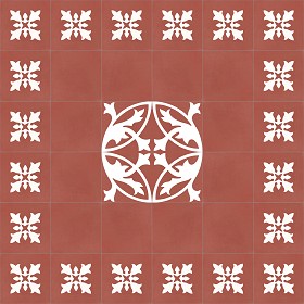 Textures   -   ARCHITECTURE   -   TILES INTERIOR   -   Cement - Encaustic   -   Encaustic  - Traditional encaustic cement ornate tile texture seamless 13511 (seamless)