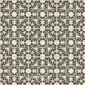 Textures   -   ARCHITECTURE   -   TILES INTERIOR   -   Ornate tiles   -  Mixed patterns - Ceramic ornate tile texture seamless 20327