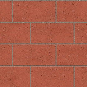 Textures   -   ARCHITECTURE   -   PAVING OUTDOOR   -   Terracotta   -   Blocks regular  - Cotto paving outdoor regular blocks texture seamless 06715 (seamless)