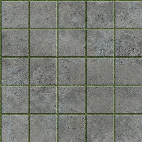 Textures   -   ARCHITECTURE   -   PAVING OUTDOOR   -   Parks Paving  - Dirty concrete park paving texture seamless 18831 (seamless)