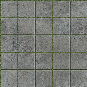 Textures   -   ARCHITECTURE   -   PAVING OUTDOOR   -  Parks Paving - Dirty concrete park paving texture seamless 18831