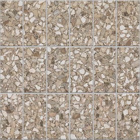 Textures   -   ARCHITECTURE   -   PAVING OUTDOOR   -   Marble  - Mixed marble paving outdoor texture seamless 17849 (seamless)