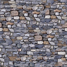Textures   -   ARCHITECTURE   -   STONES WALLS   -  Stone walls - Old wall stone texture seamless 08466
