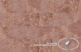 Textures   -   ARCHITECTURE   -   TILES INTERIOR   -   Marble tiles   -  Red - Orange of selva floor marble texture seamless 19127