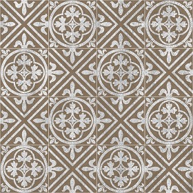 Textures   -   ARCHITECTURE   -   TILES INTERIOR   -   Cement - Encaustic   -  Victorian - Victorian cement floor tile texture seamless 13731