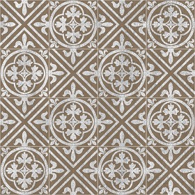 Textures   -   ARCHITECTURE   -   TILES INTERIOR   -   Cement - Encaustic   -   Victorian  - Victorian cement floor tile texture seamless 13731 (seamless)