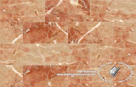 Textures   -   ARCHITECTURE   -   TILES INTERIOR   -   Marble tiles   -   Red  - Breccia pernice floor marble texture seamless 19128 (seamless)