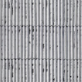 Textures   -   MATERIALS   -   METALS   -  Corrugated - Dirty corrugated metal texture seamless 09996
