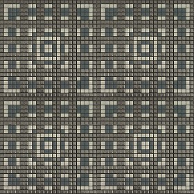 Textures   -   ARCHITECTURE   -   TILES INTERIOR   -   Mosaico   -   Classic format   -  Patterned - Mosaico patterned tiles texture seamless 15104