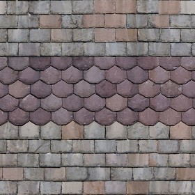 Textures   -   ARCHITECTURE   -   ROOFINGS   -  Slate roofs - Slate roofing texture seamless 03973